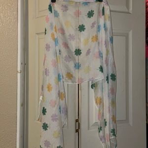 4 leaf clover scarf